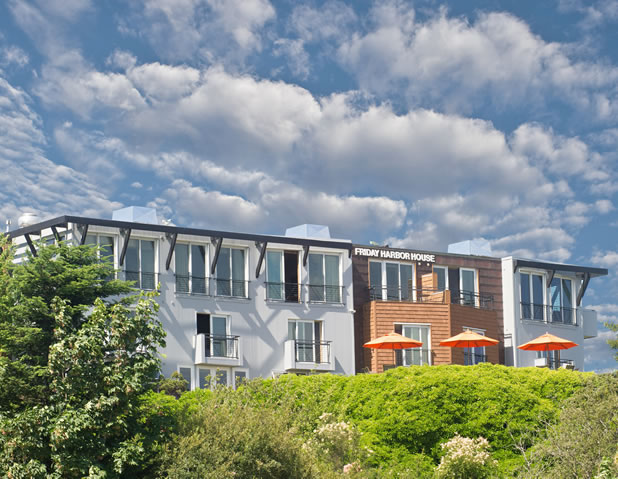 Friday Harbor Lodging San Juan Island Hotel Near Seattle And Friday Harbor House Exterior